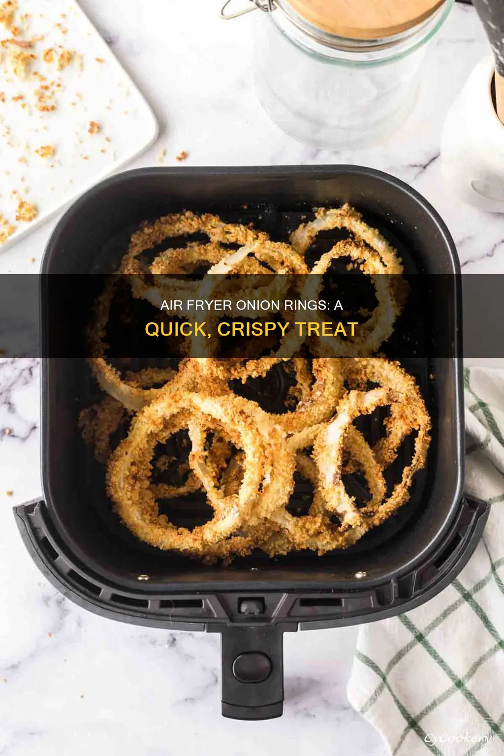 how to cook onion rings in a air fryer