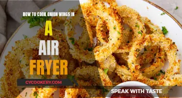 Air-Fried Onion Wings: A Tasty, Crispy Treat