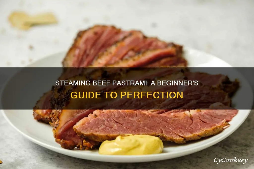 how to cook or steam a beef pastrami