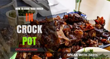 Osso Bucco: Crock Pot Cooking Perfection