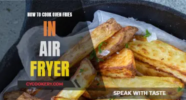 Perfect Oven Fries with an Air Fryer