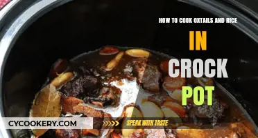 Tender Oxtails and Rice: Crock Pot Magic