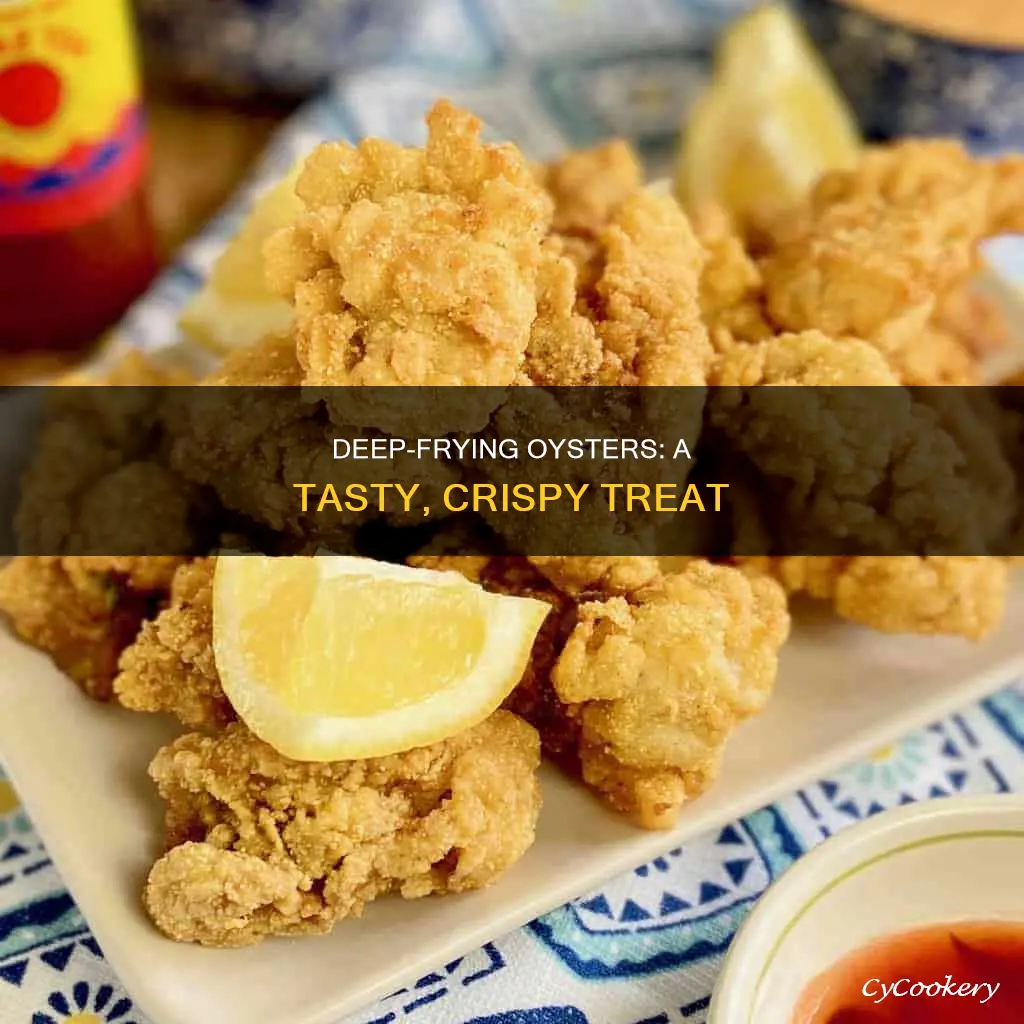 how to cook oyster deep fryer