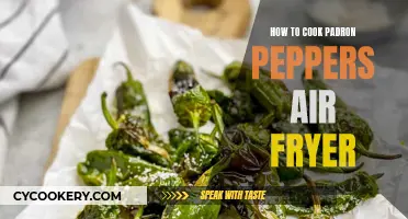 Air-Fried Padron Peppers: A Quick, Crispy Treat