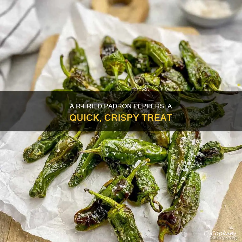 how to cook padron peppers air fryer