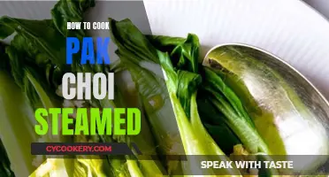 Steaming Pak Choi: A Quick, Easy, Healthy Treat