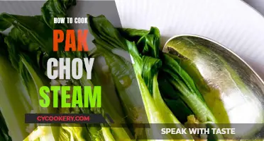 Steaming Pak Choy: A Quick, Healthy, and Delicious Way