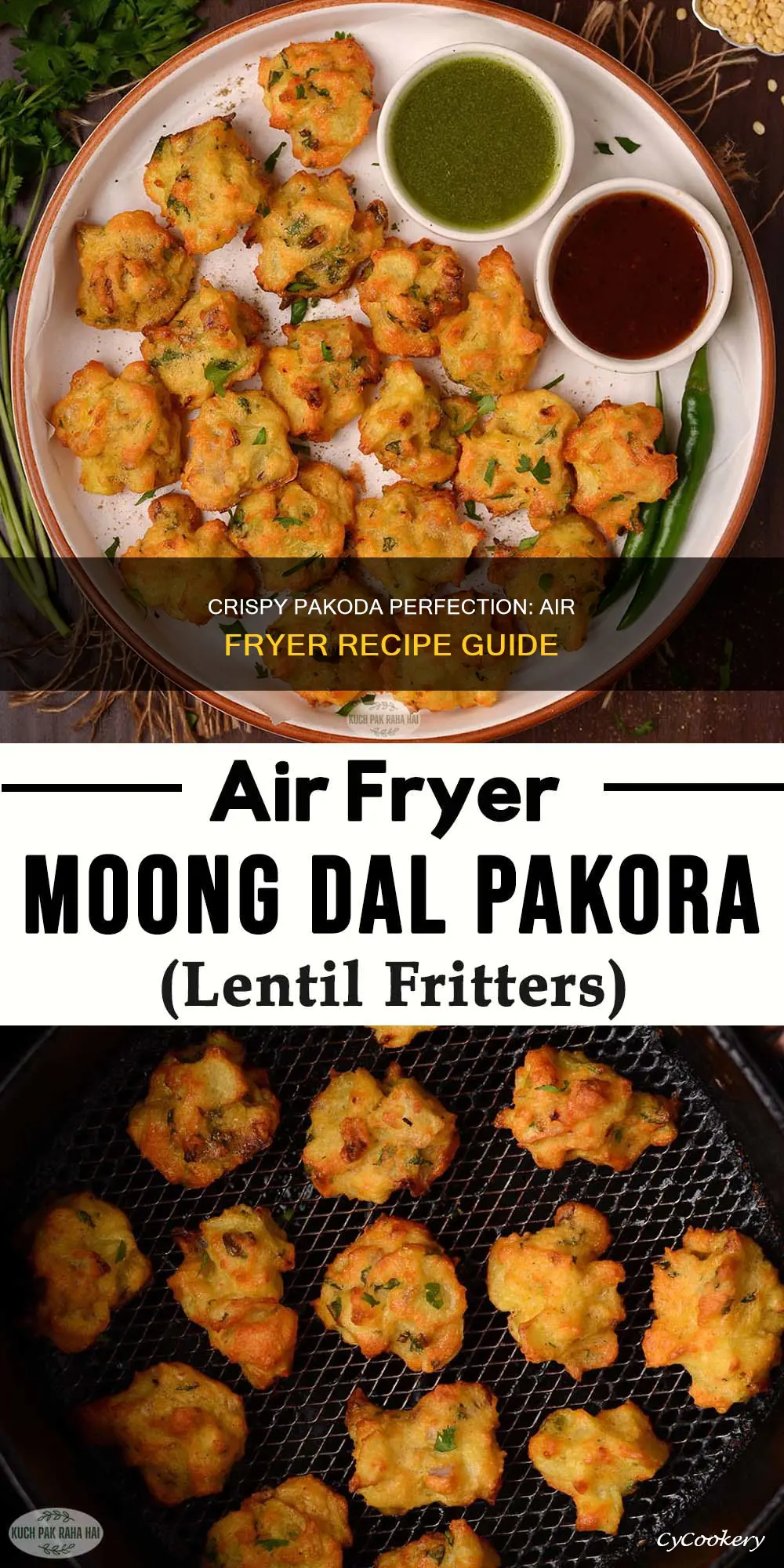 how to cook pakoda in air fryer