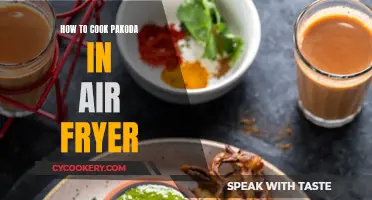 Air-Fryer Pakoda: Quick, Easy, and Healthy!
