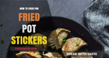 Pan-fried Pot Stickers: A Quick, Easy, and Delicious Treat