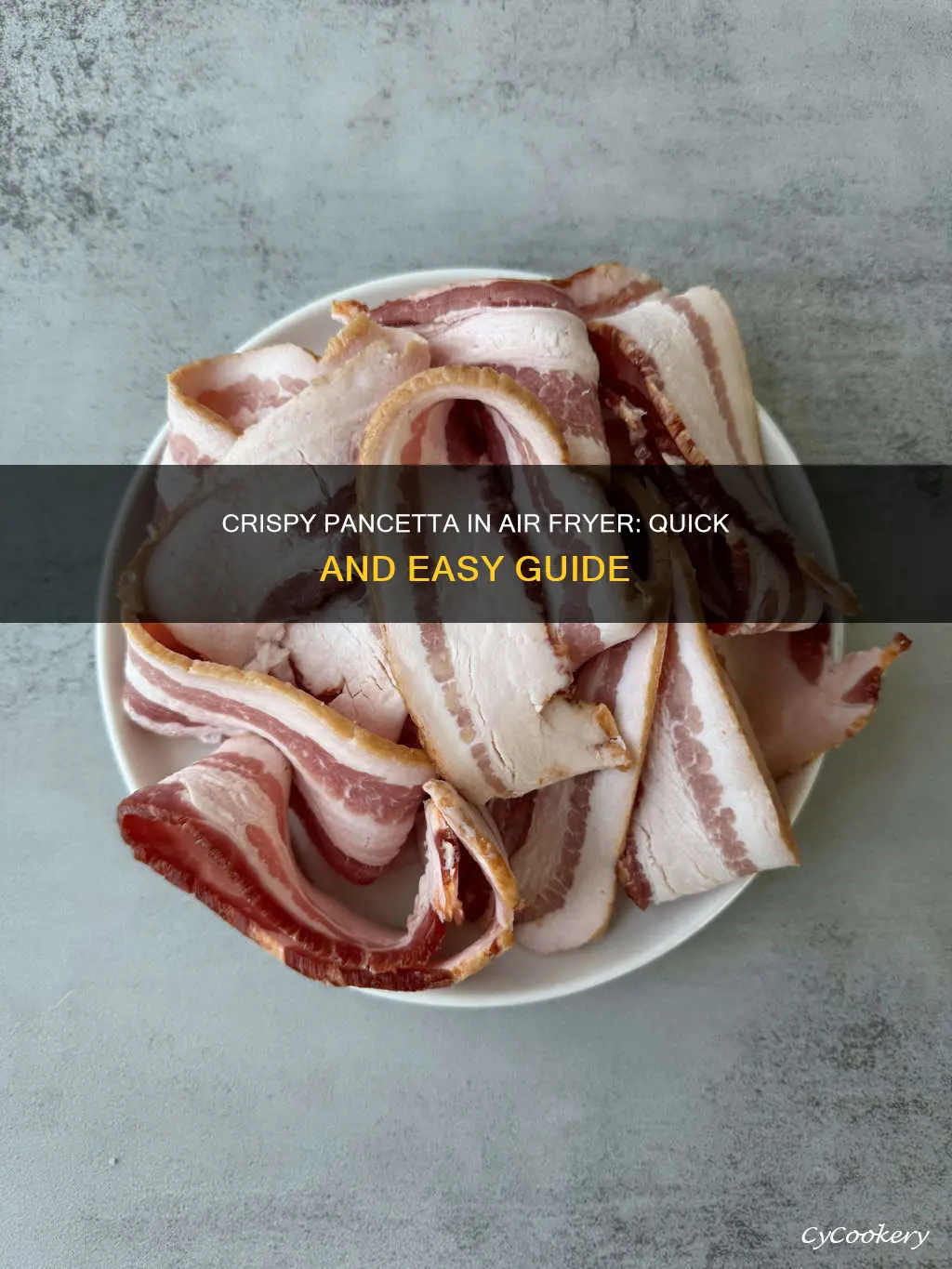 how to cook pancetta in air fryer