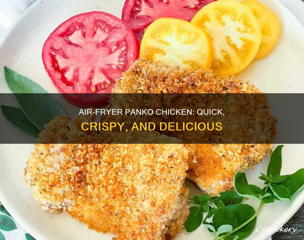 how to cook panko chicken in air fryer