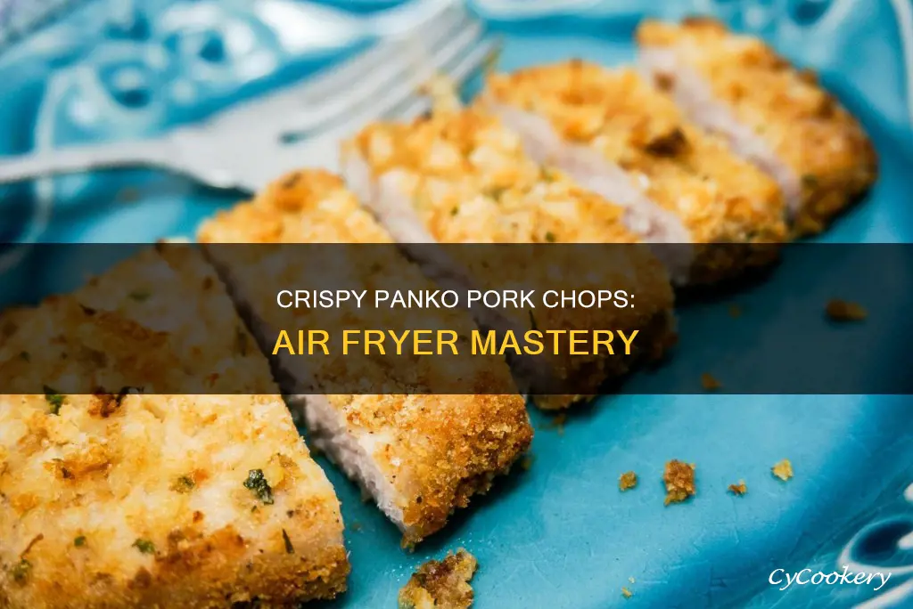 how to cook panko pork chops in an air fryer