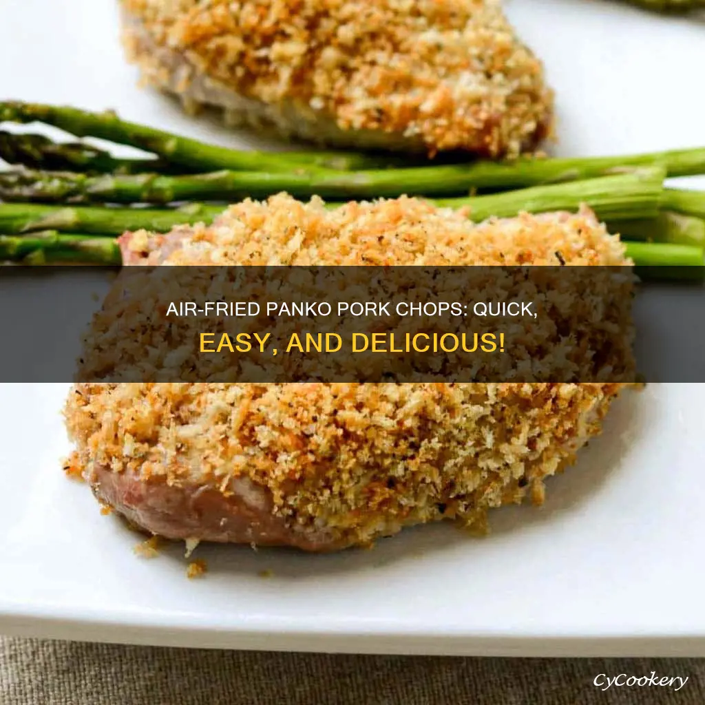 how to cook panko pork chops in an air fryer