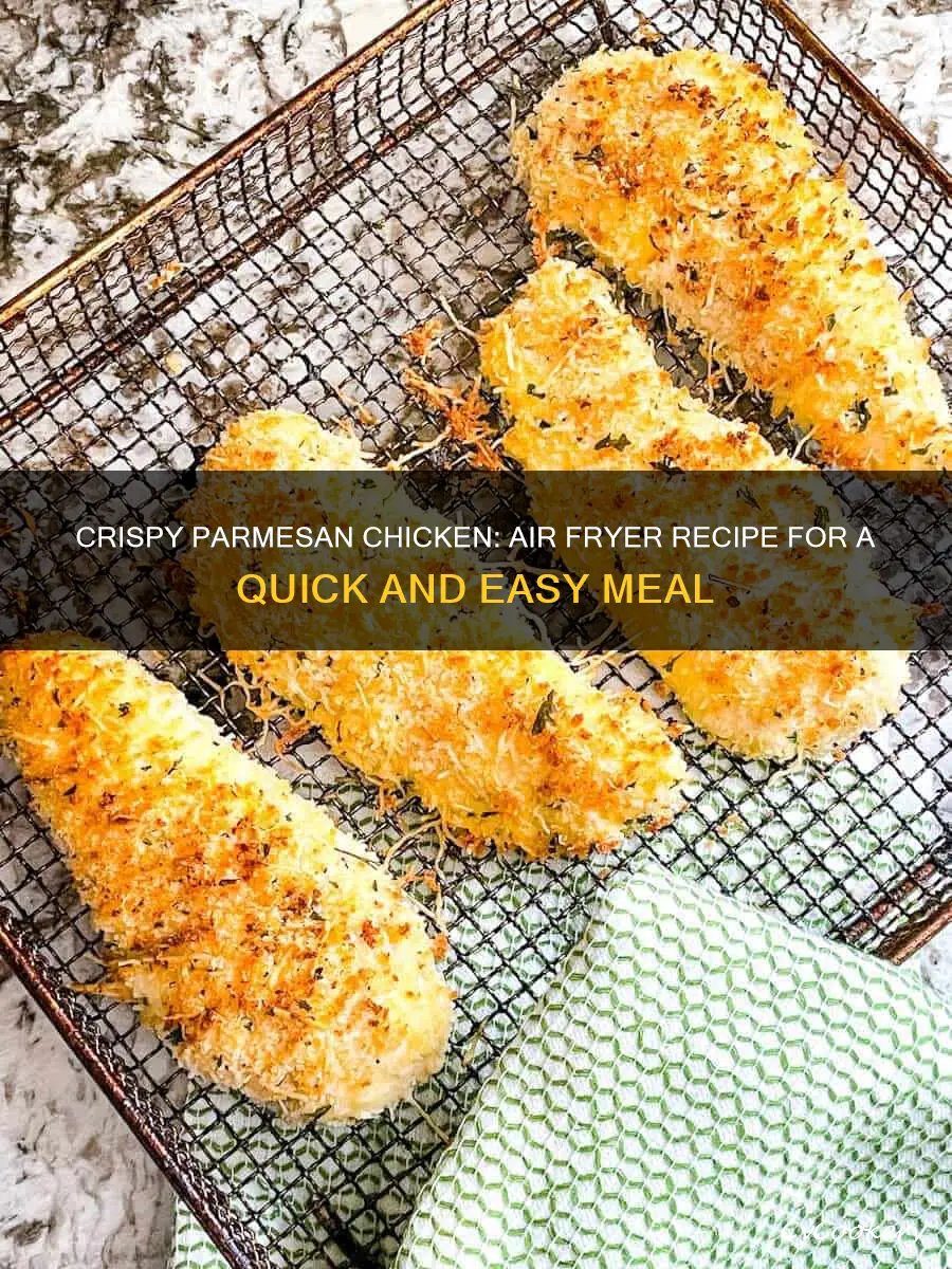 how to cook parmesan chicken in air fryer