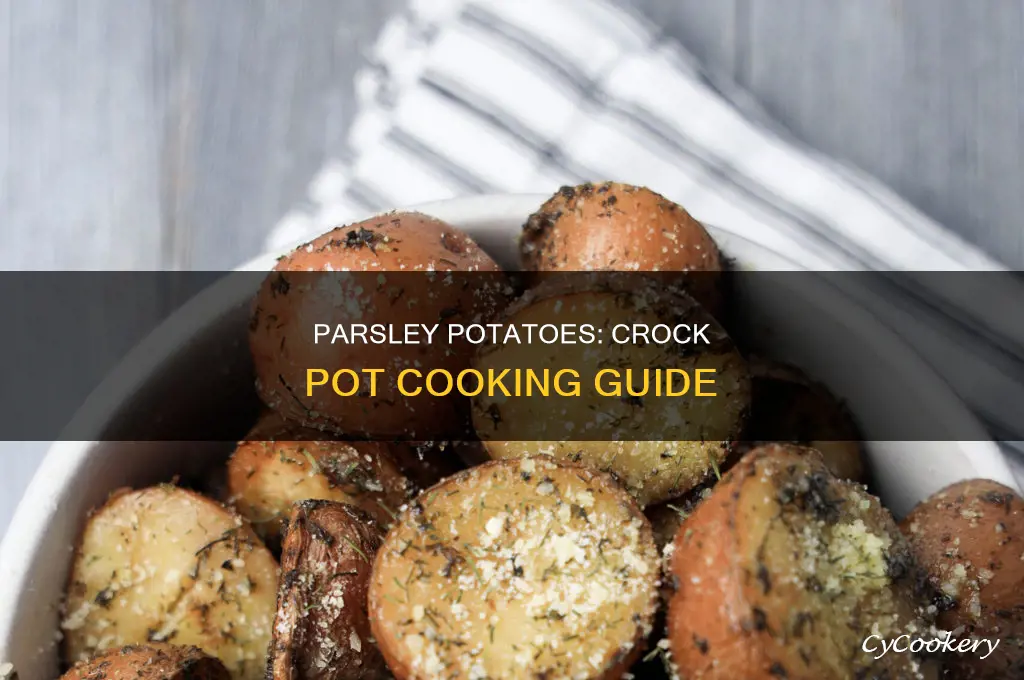 how to cook parsley potatoes in a crock pot