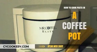 Coffee Pot Pasta: A Quick, Easy, and Delicious Treat