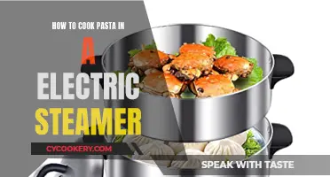 Steaming Pasta Perfection: An Electric Steamer How-To