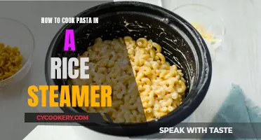 Cooking Pasta in a Rice Steamer: A Quick Guide