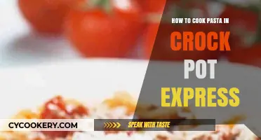 Cooking Pasta in Crock Pot Express: A Simple Guide