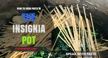 Insignia Pot Pasta: Quick, Easy, and Delicious!