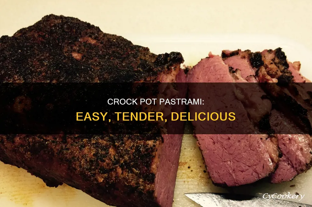 how to cook pastrami in a crock pot