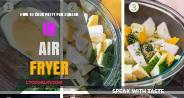 Crispy Patty Pan Squash: Air Fryer Magic