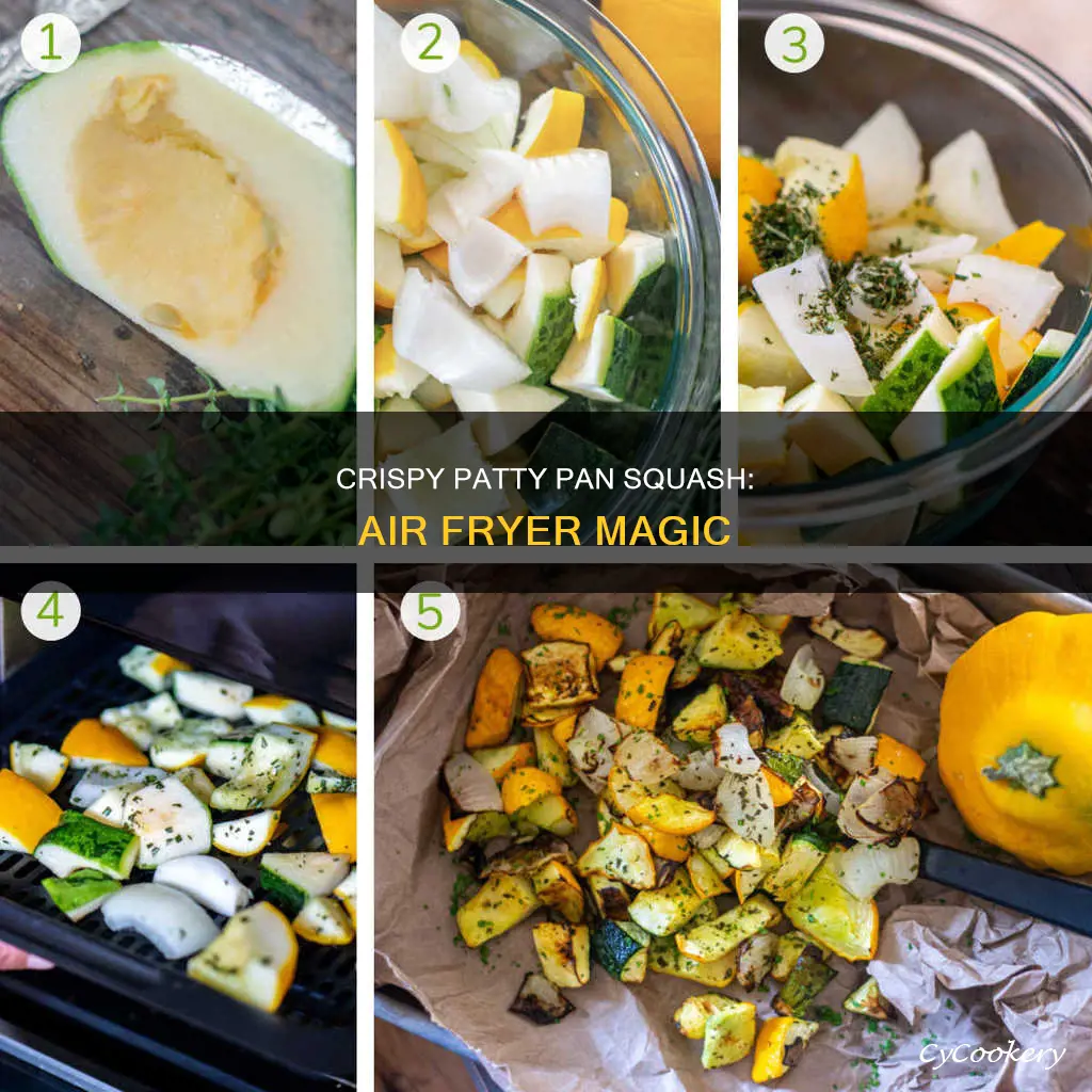 how to cook patty pan squash in air fryer