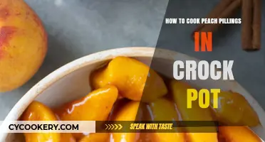 Easy Crock-Pot Peach Pie Filling: A Summer Delight