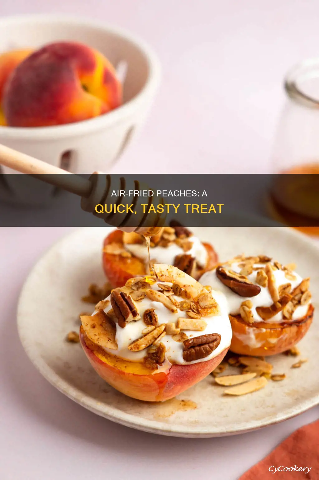 how to cook peaches in air fryer