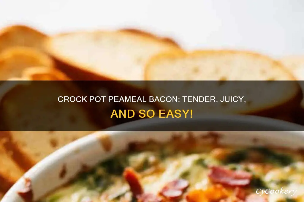 how to cook peameal bacon in a crock pot