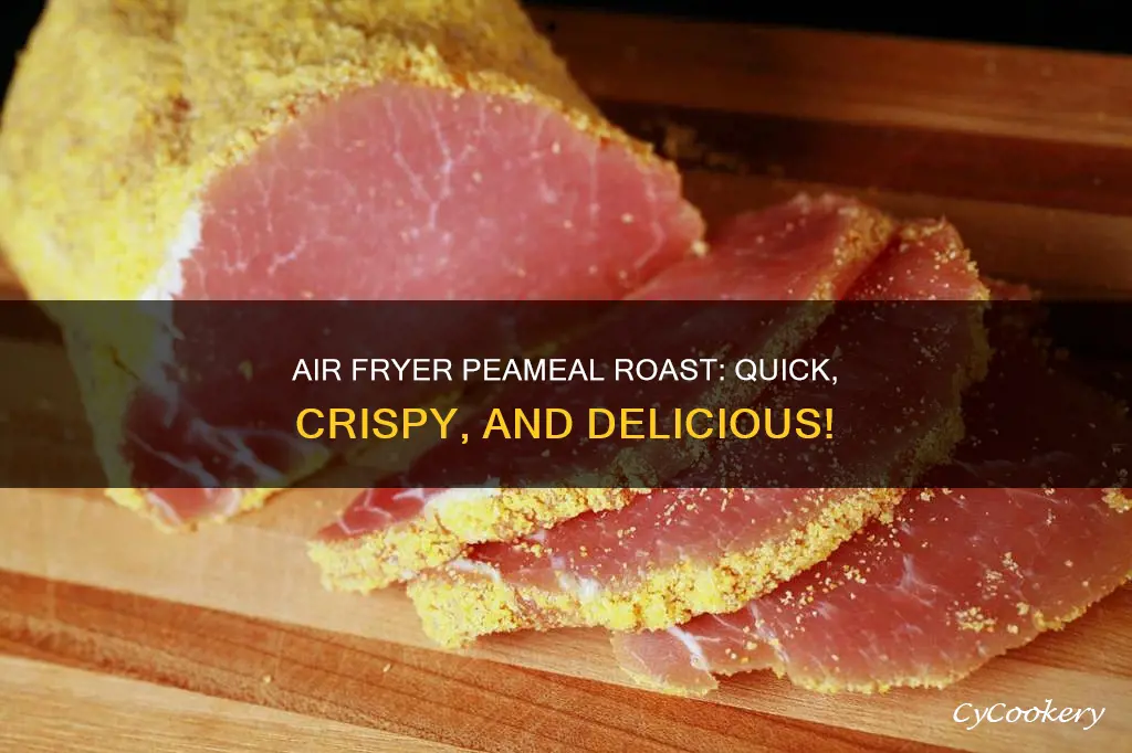 how to cook peameal roast in air fryer