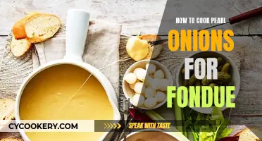 Cooking Pearl Onions for Fondue: A Simple Guide