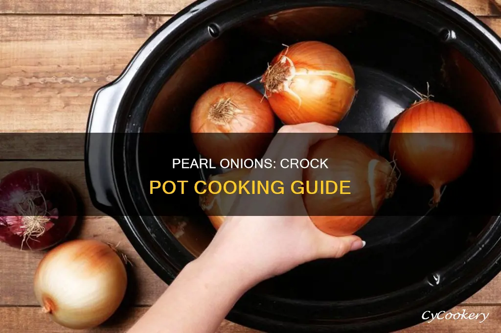how to cook pearl onions in crock pot