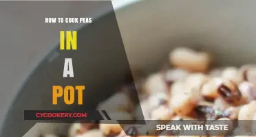 Cooking Peas: A Simple Pot Method