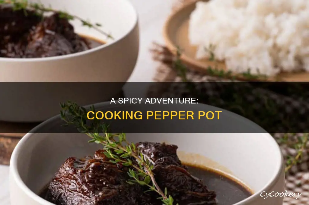 how to cook pepper pot