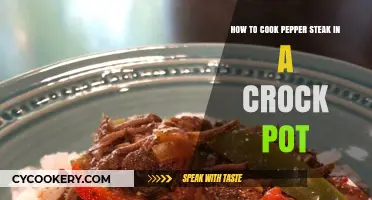 Cooking Pepper Steak: Crock Pot Magic