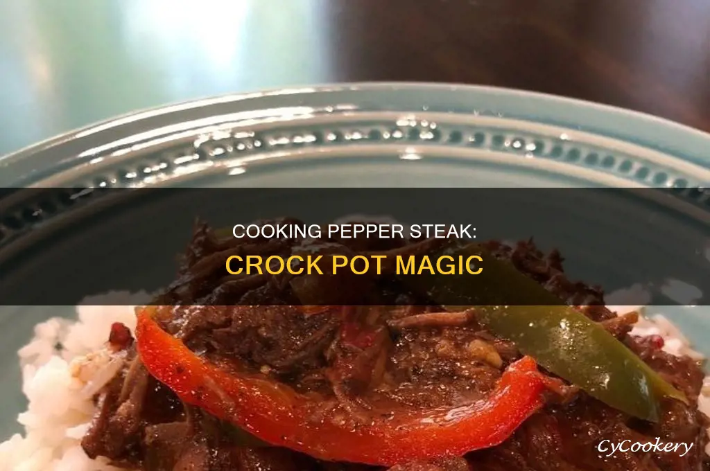 how to cook pepper steak in a crock pot