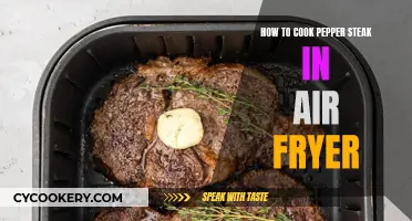 Cooking Perfect Pepper Steak in an Air Fryer