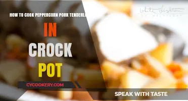Crock Pot Peppercorn Pork Tenderloin: Easy, Delicious, Tender