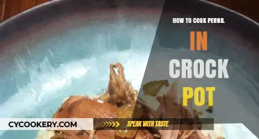 Cooking Pernil in a Crock Pot: Easy, Tender, Delicious