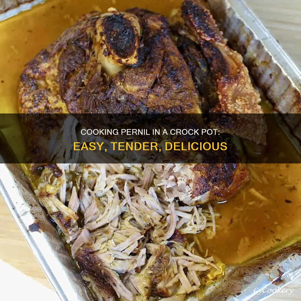 how to cook pernil in crock pot