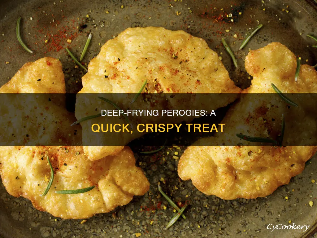 how to cook perogies in a deep fryer