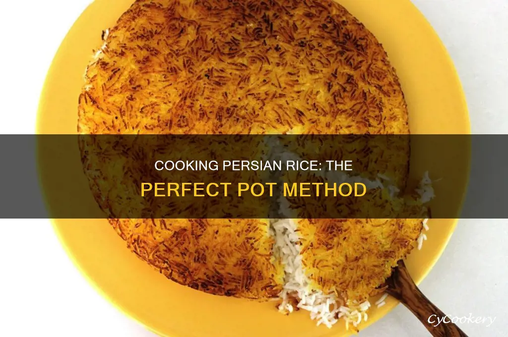 how to cook persian rice in a pot