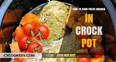 Pesto Chicken in a Crock Pot: Easy, Delicious, and Healthy!