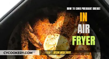 Air-Fried Pheasant Breast: Quick, Easy, and Delicious