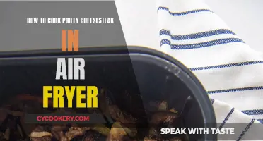 Air-Fried Philly Cheesesteak: Quick, Easy, and Delicious!