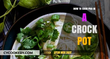Cooking Pho in a Crock Pot: A Simple Guide