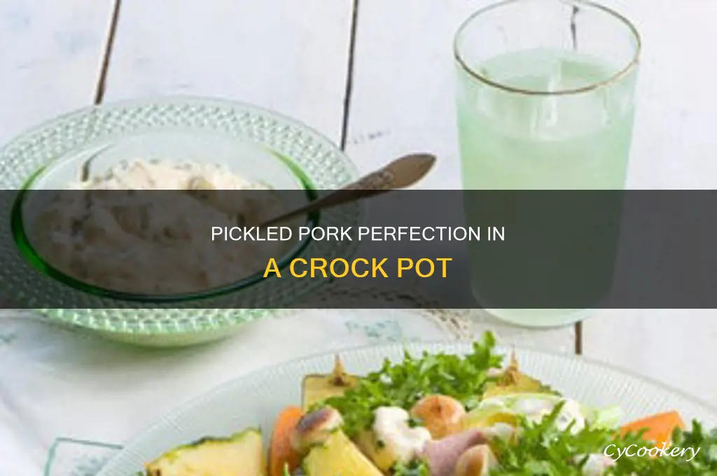how to cook pickled pork in crock pot