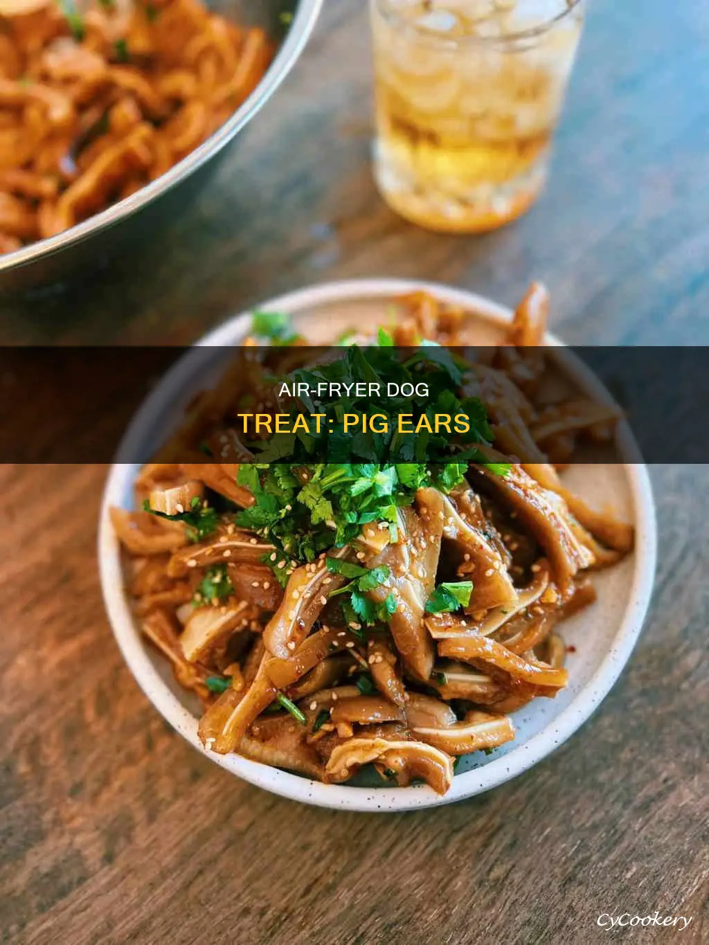 how to cook pig ears for dogs in air fryer